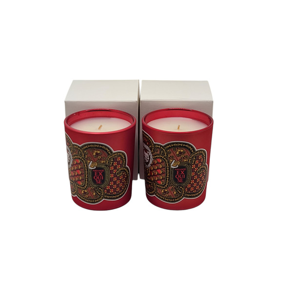 2 Pack Diptyque Amande Exquise Candle 70g/2.4oz *New in Plain White Box* - Picture 1 of 7